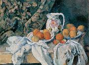 Paul Cezanne Still Life with a Curtain Germany oil painting reproduction
